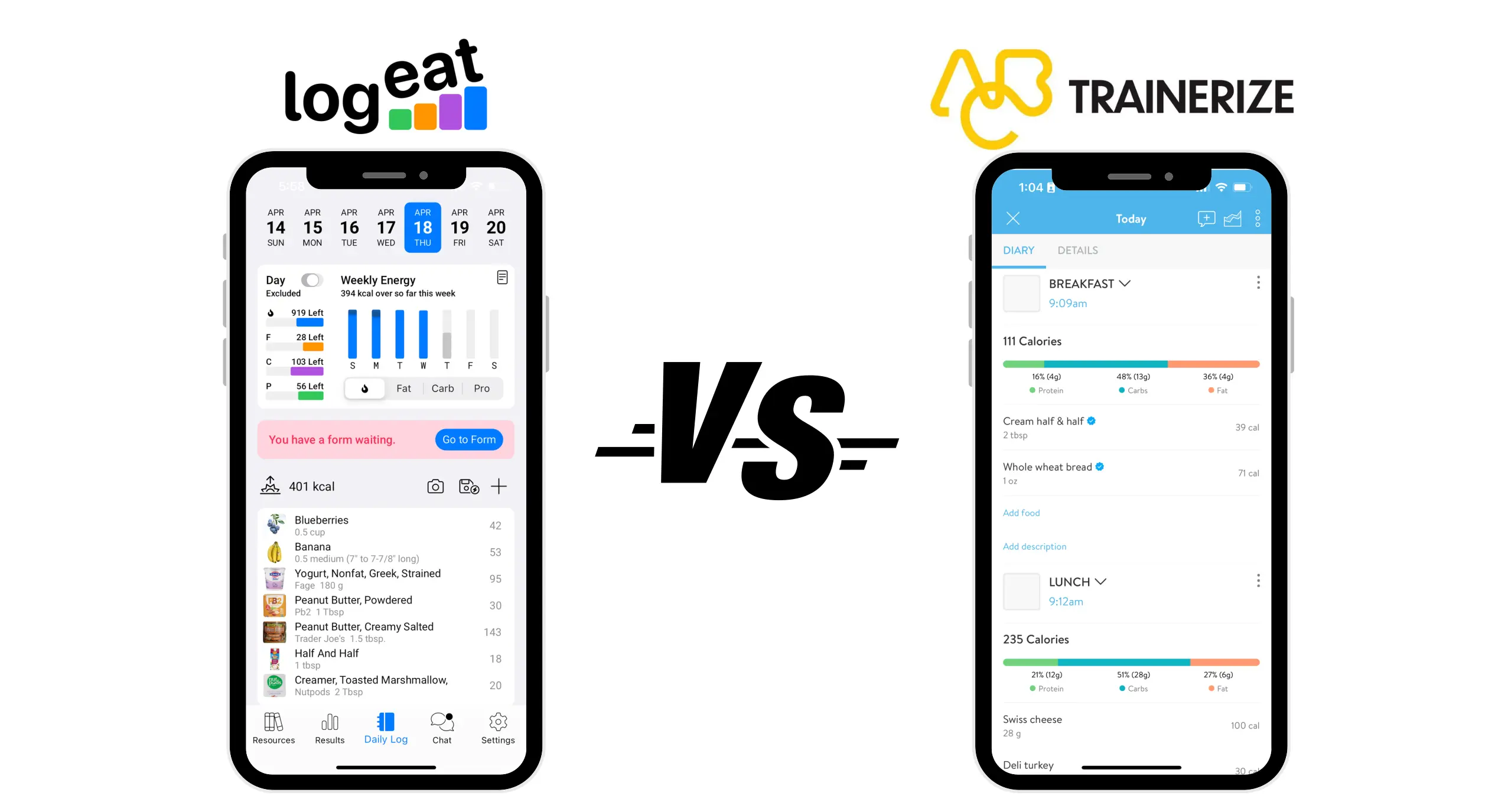 Trainerize vs. LogEat Pro: The Ultimate Showdown for Nutrition Coaches